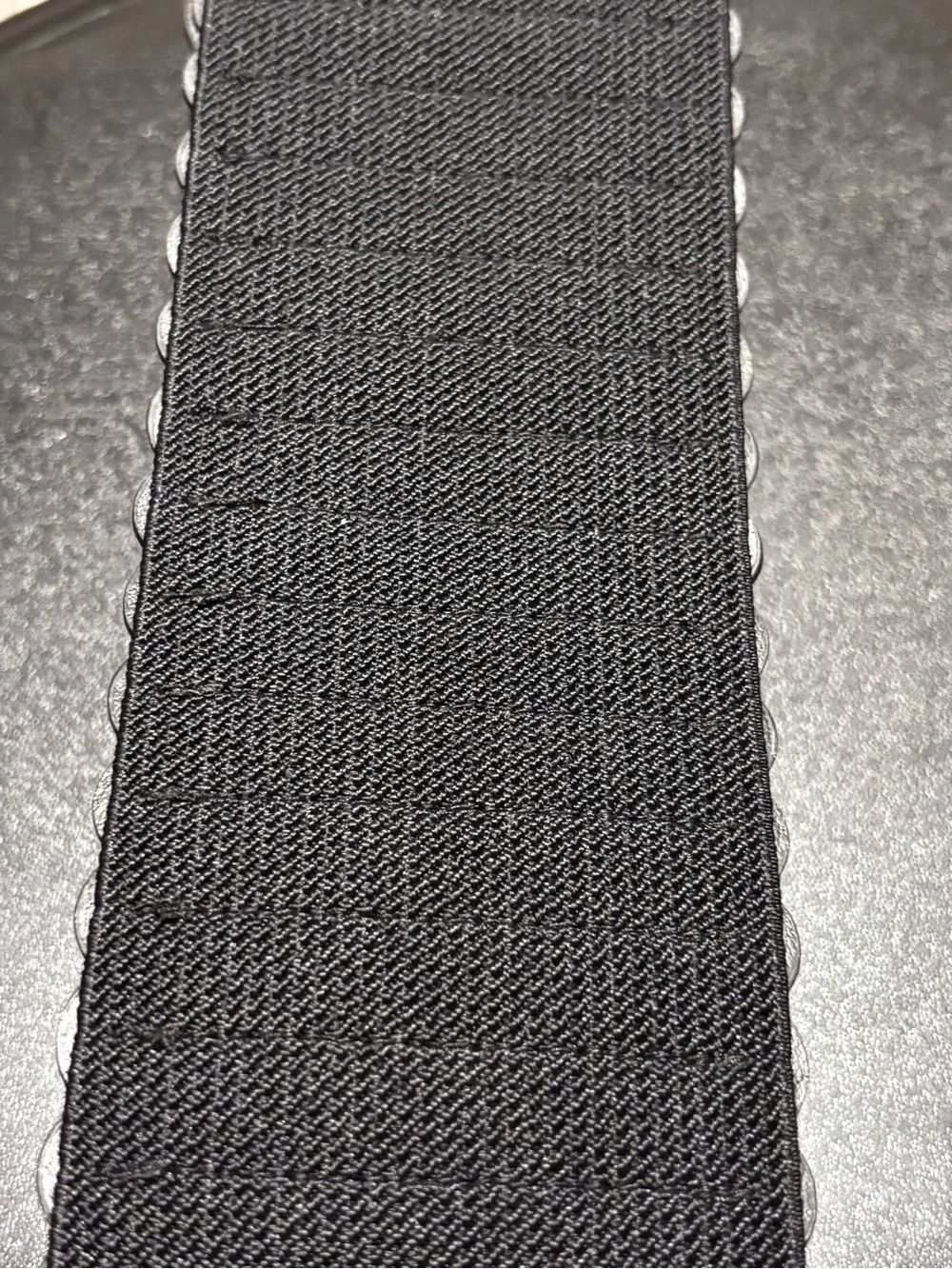 Lane Bryant Black Elastic Belt with Gold‎ Buckle Accordion Stretch Belt READ